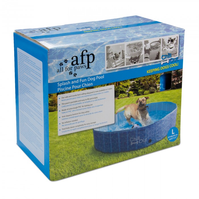 Splash And Fun Dog Pool-L 1
